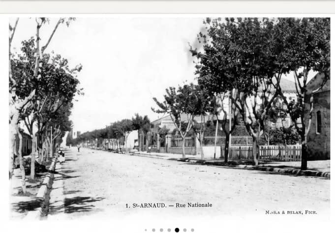 Real historical Rue Nationale photograph