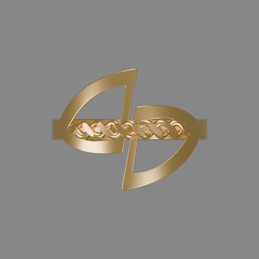 Front CAD preview of the EU 62 M11 ring